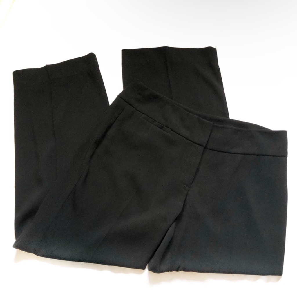 Eileen Fisher Lightweight Black Cropped Pants